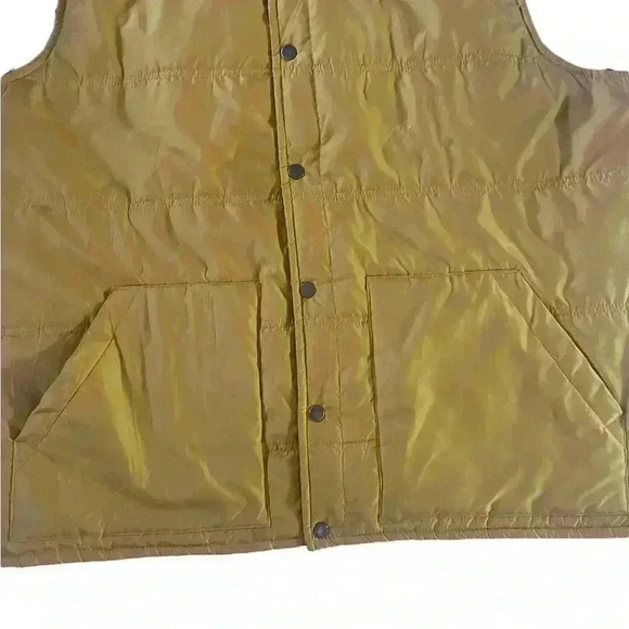 Weatherproof Vintage Men’s Puffer Vest Button Down Size 2XT - Picture 3 of 11